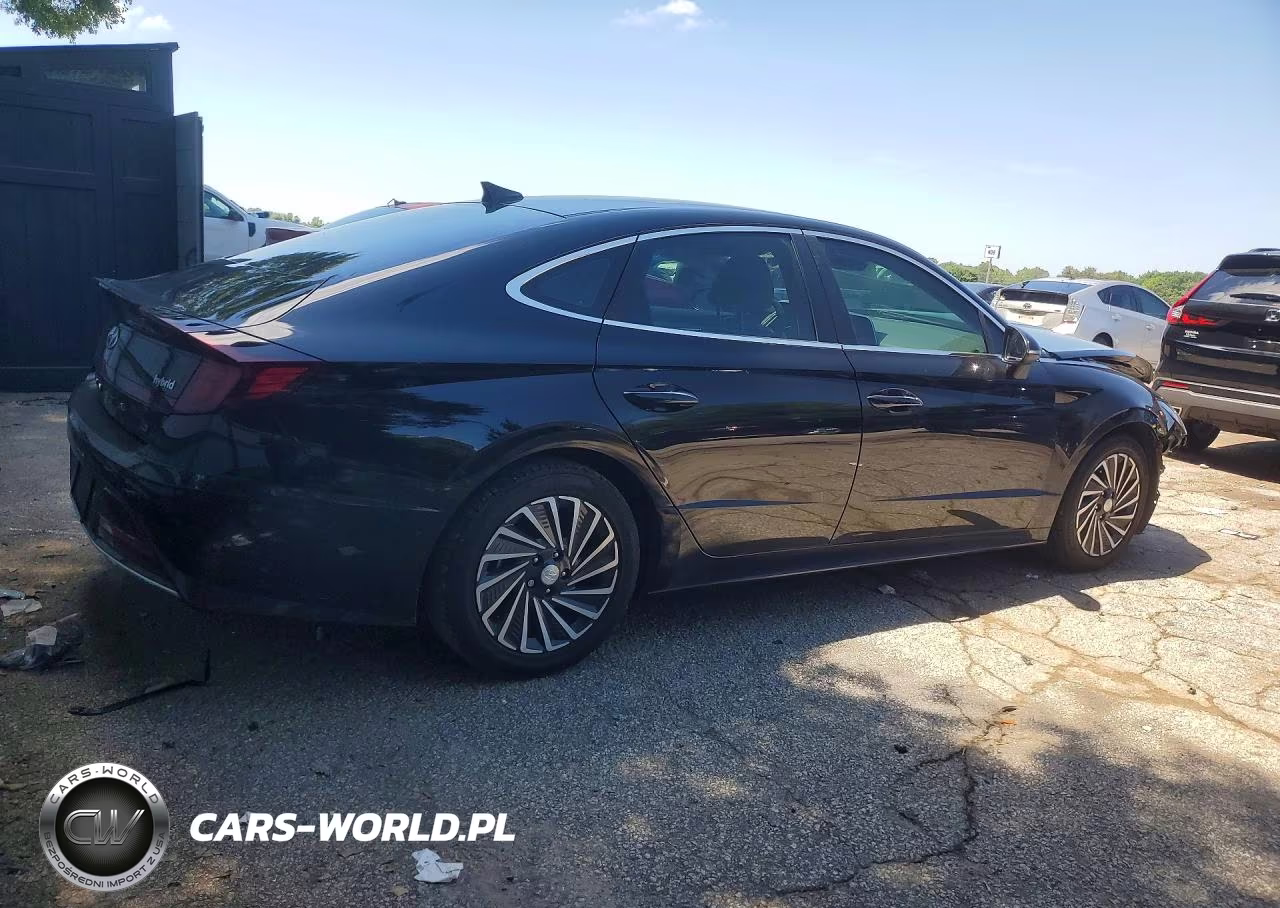 2021 Hyundai Sonata Hybrid Sel VIN:KMHL34JJXMA021890 - 3