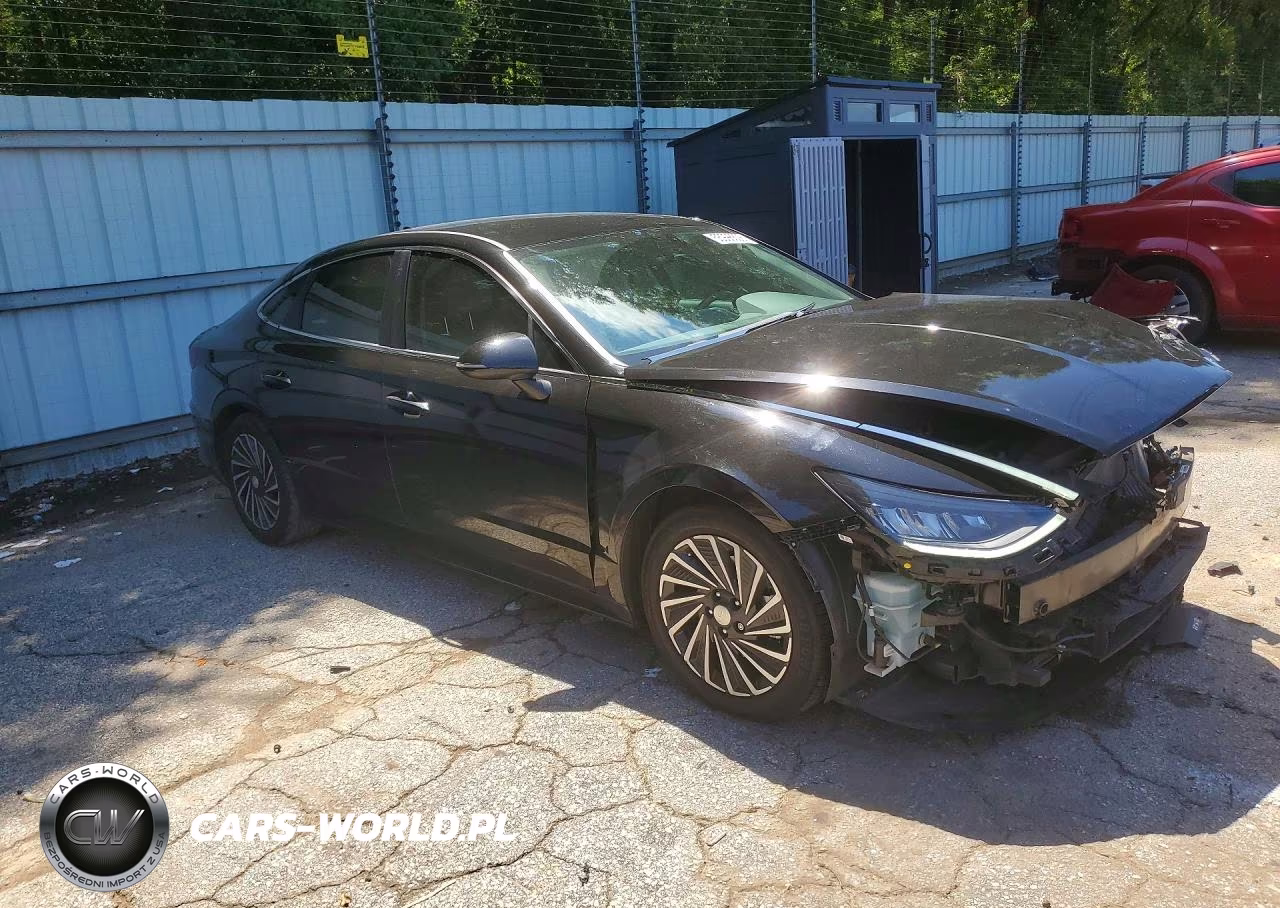 2021 Hyundai Sonata Hybrid Sel VIN:KMHL34JJXMA021890 - 4