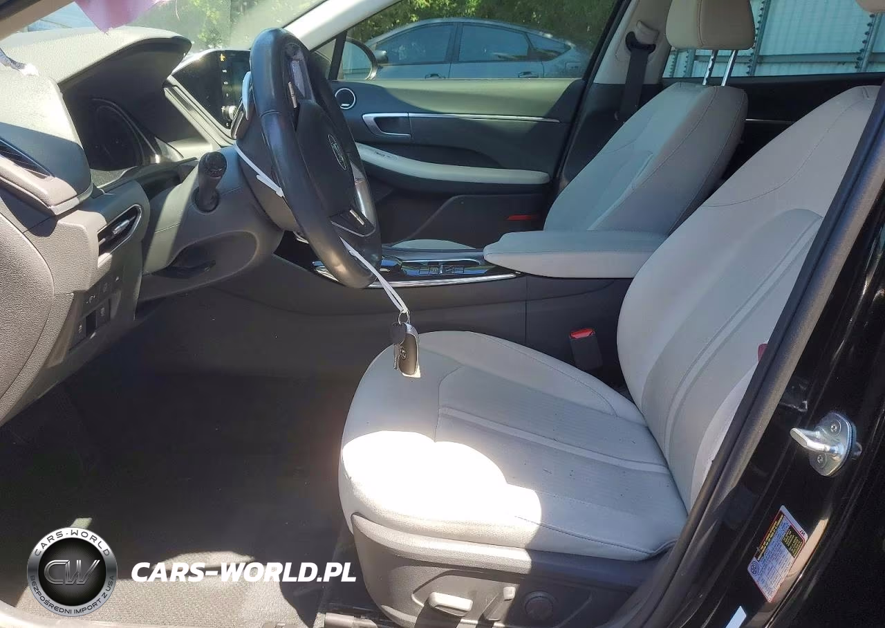 2021 Hyundai Sonata Hybrid Sel VIN:KMHL34JJXMA021890 - 7