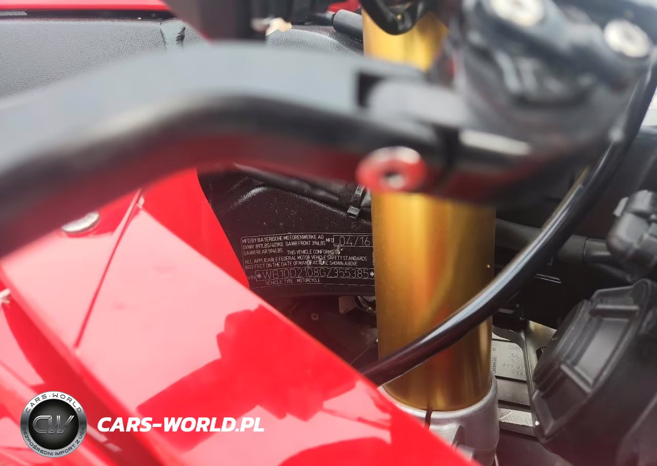 2016 BMW S 1000 Rr VIN:WB10D2108GZ355385 - 9