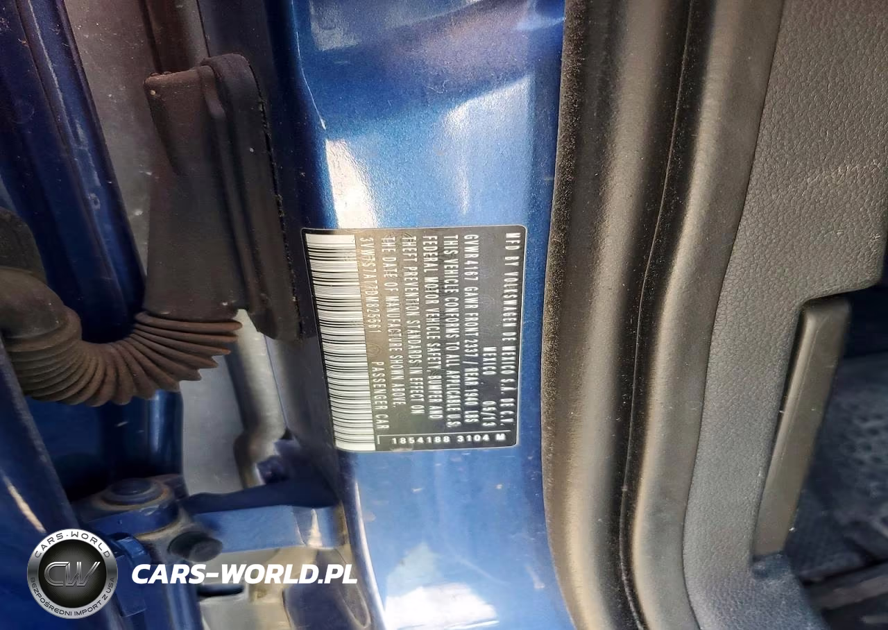 2013 Volkswagen Beetle Turbo VIN:3VW7S7AT7DM825561 - 12