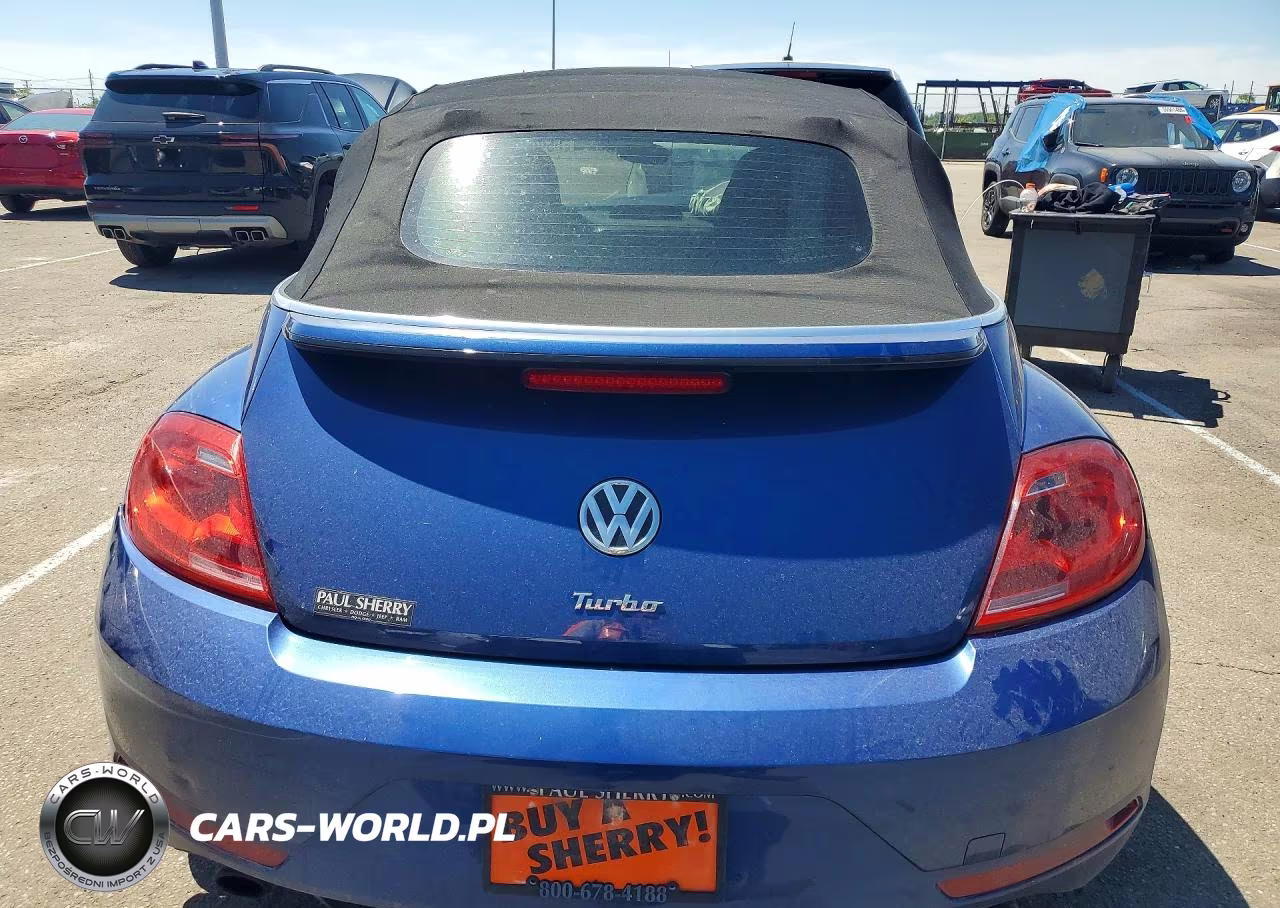 2013 Volkswagen Beetle Turbo VIN:3VW7S7AT7DM825561 - 6