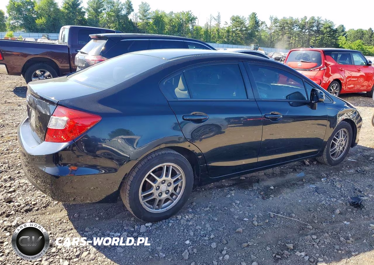 2012 Honda Civic Lx VIN:19XFB2F53CE347501 - 3