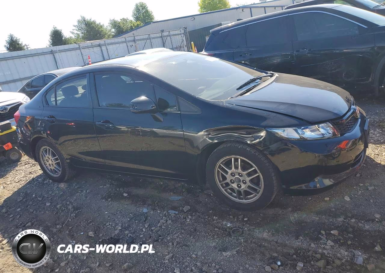 2012 Honda Civic Lx VIN:19XFB2F53CE347501 - 4