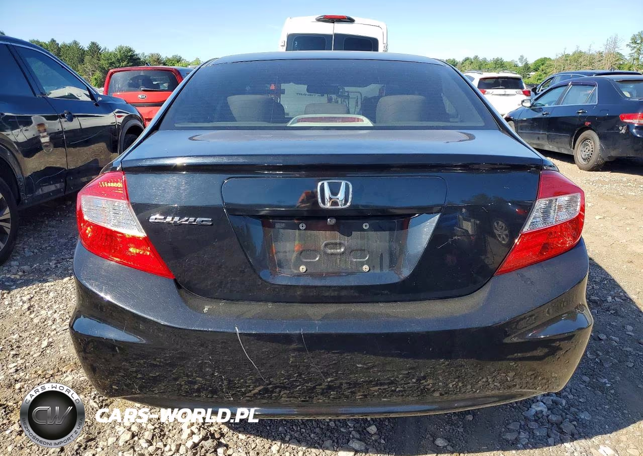 2012 Honda Civic Lx VIN:19XFB2F53CE347501 - 6