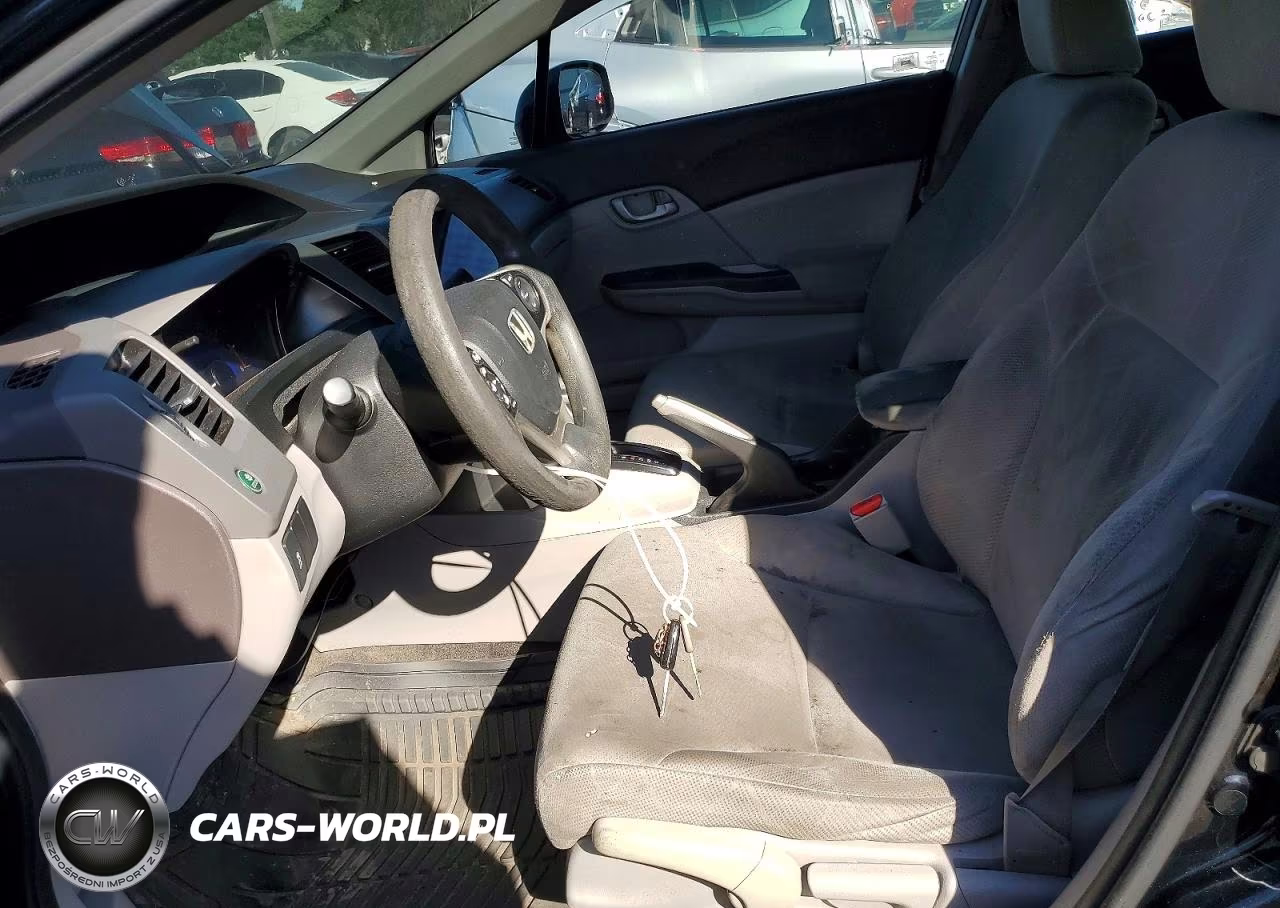 2012 Honda Civic Lx VIN:19XFB2F53CE347501 - 7