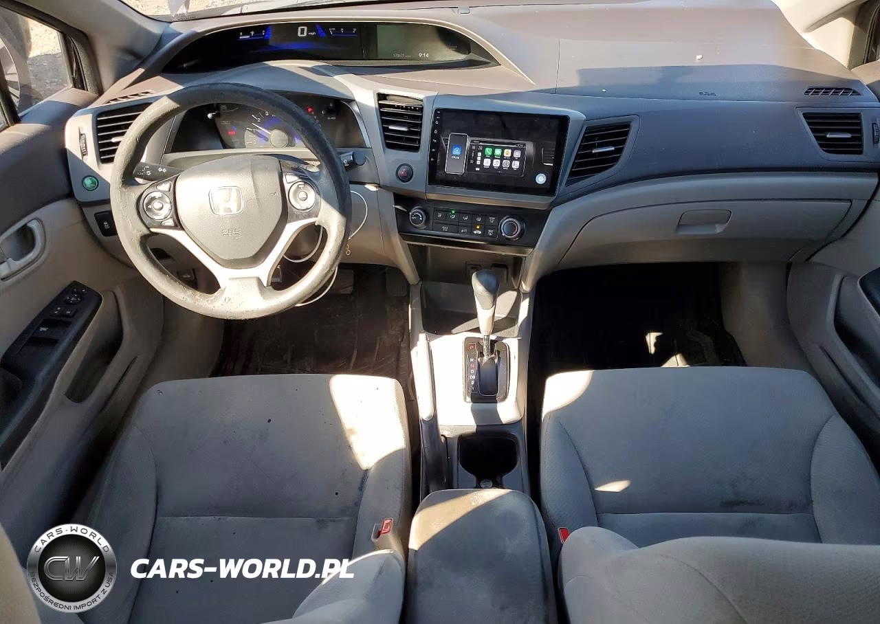 2012 Honda Civic Lx VIN:19XFB2F53CE347501 - 8