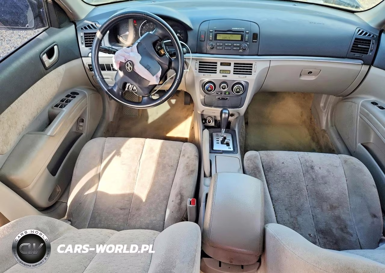 2007 Hyundai Sonata Gl VIN:5NPET46F17H241451 - 8