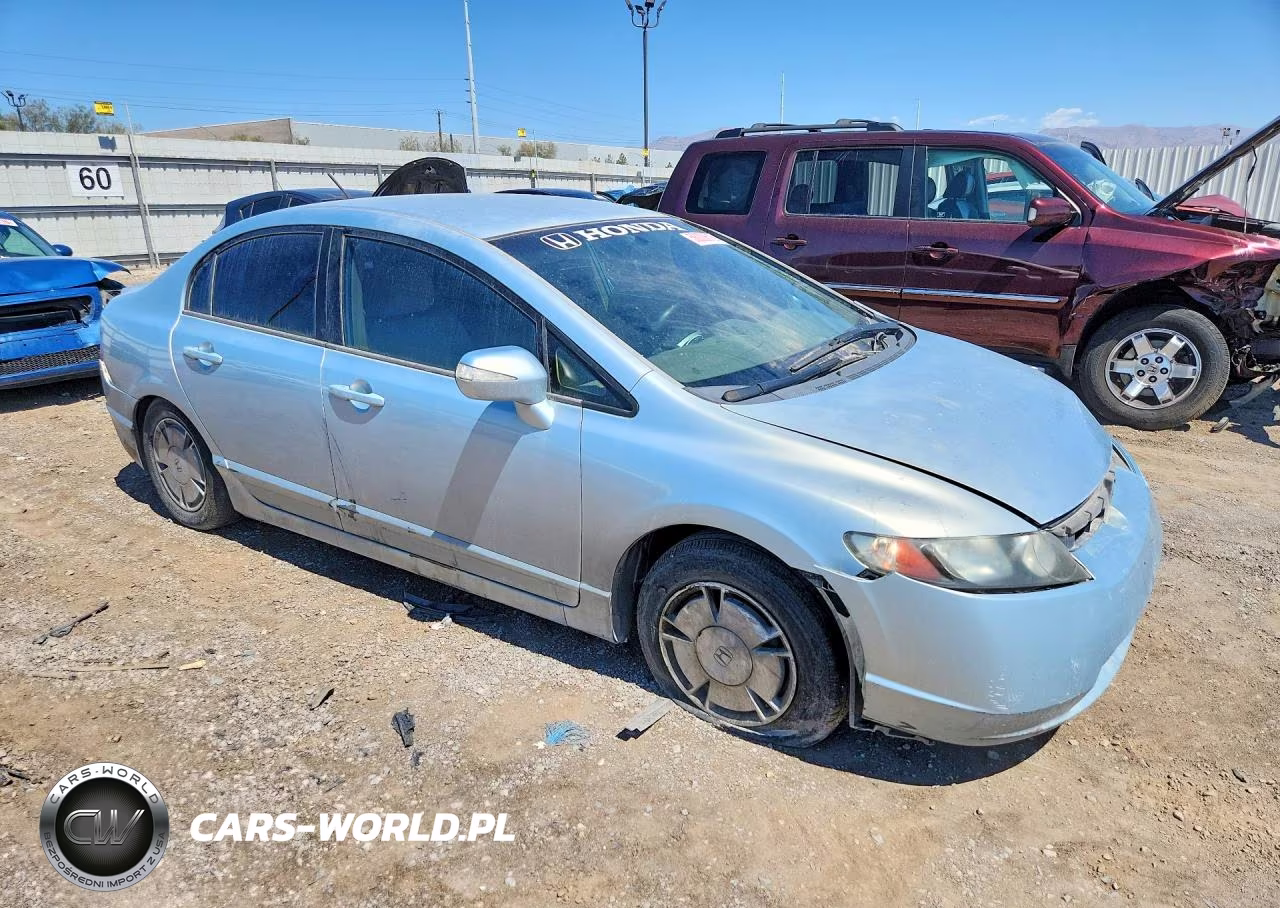 2006 Honda Civic Hybrid VIN:JHMFA36206S024201 - 4