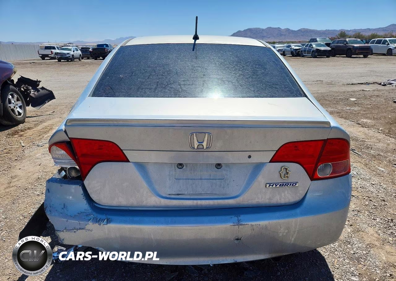 2006 Honda Civic Hybrid VIN:JHMFA36206S024201 - 6