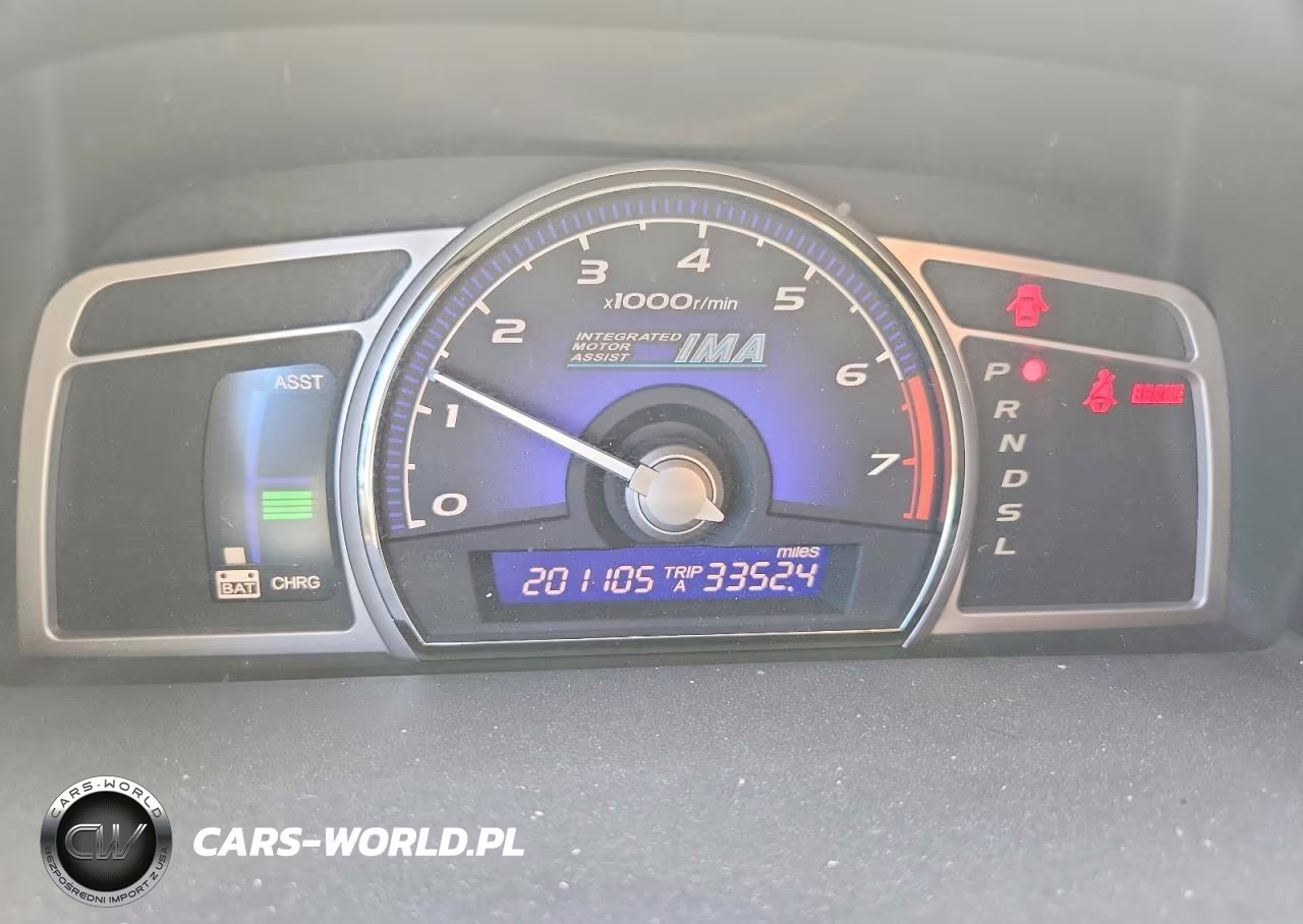 2006 Honda Civic Hybrid VIN:JHMFA36206S024201 - 9