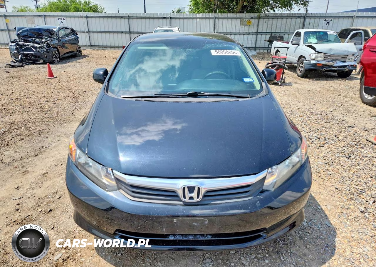 2012 Honda Civic Lx VIN:19XFB2F57CE107738 - 5