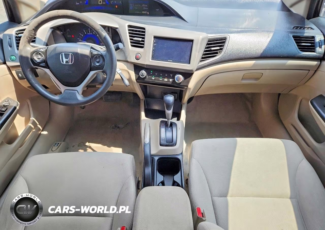 2012 Honda Civic Lx VIN:19XFB2F57CE107738 - 8