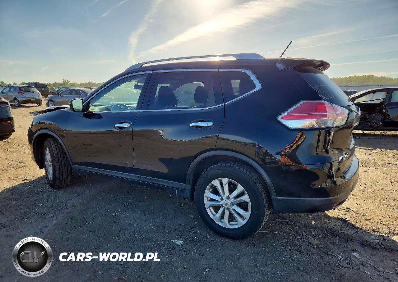 2015 Nissan Rogue Sv VIN:KNMAT2MV9FP586145 - 2