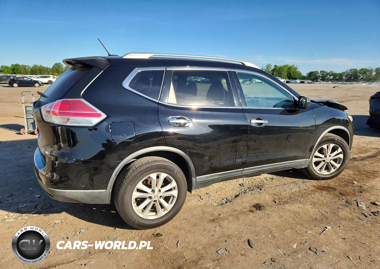 2015 Nissan Rogue Sv VIN:KNMAT2MV9FP586145 - 3