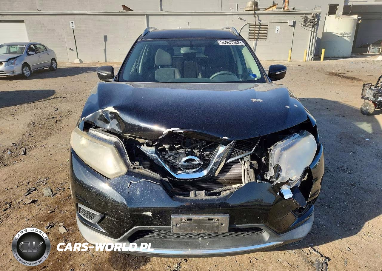 2015 Nissan Rogue Sv VIN:KNMAT2MV9FP586145 - 5