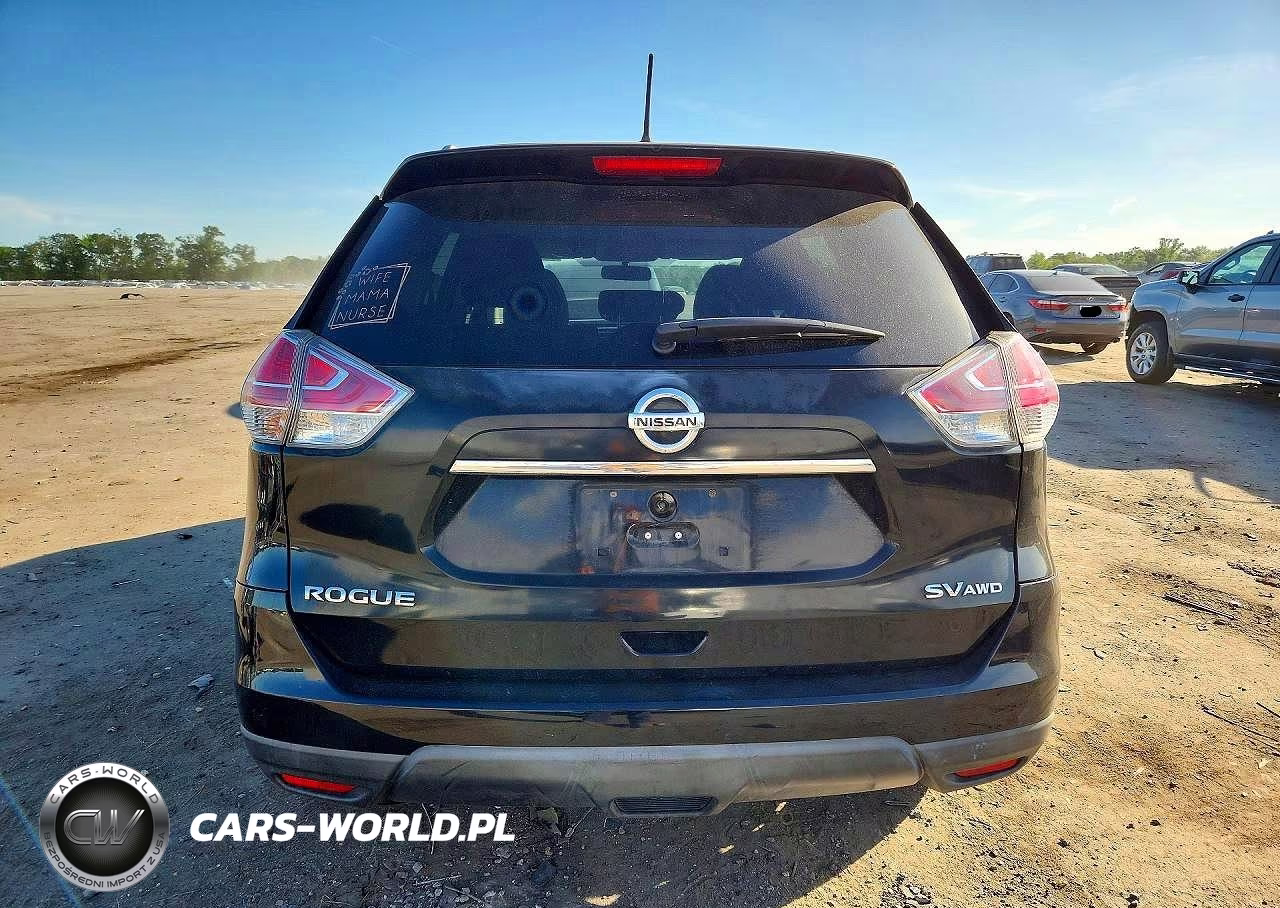 2015 Nissan Rogue Sv VIN:KNMAT2MV9FP586145 - 6