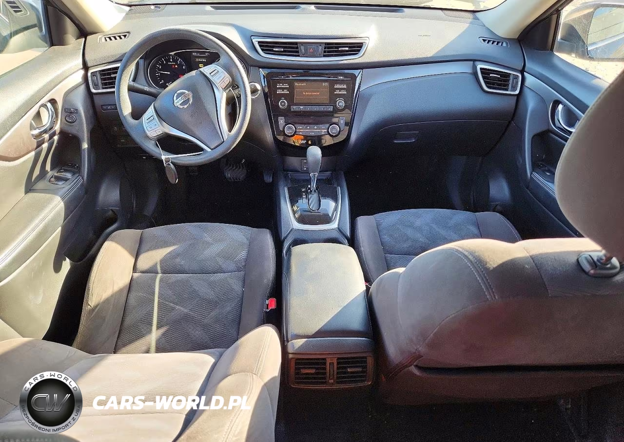 2015 Nissan Rogue Sv VIN:KNMAT2MV9FP586145 - 8