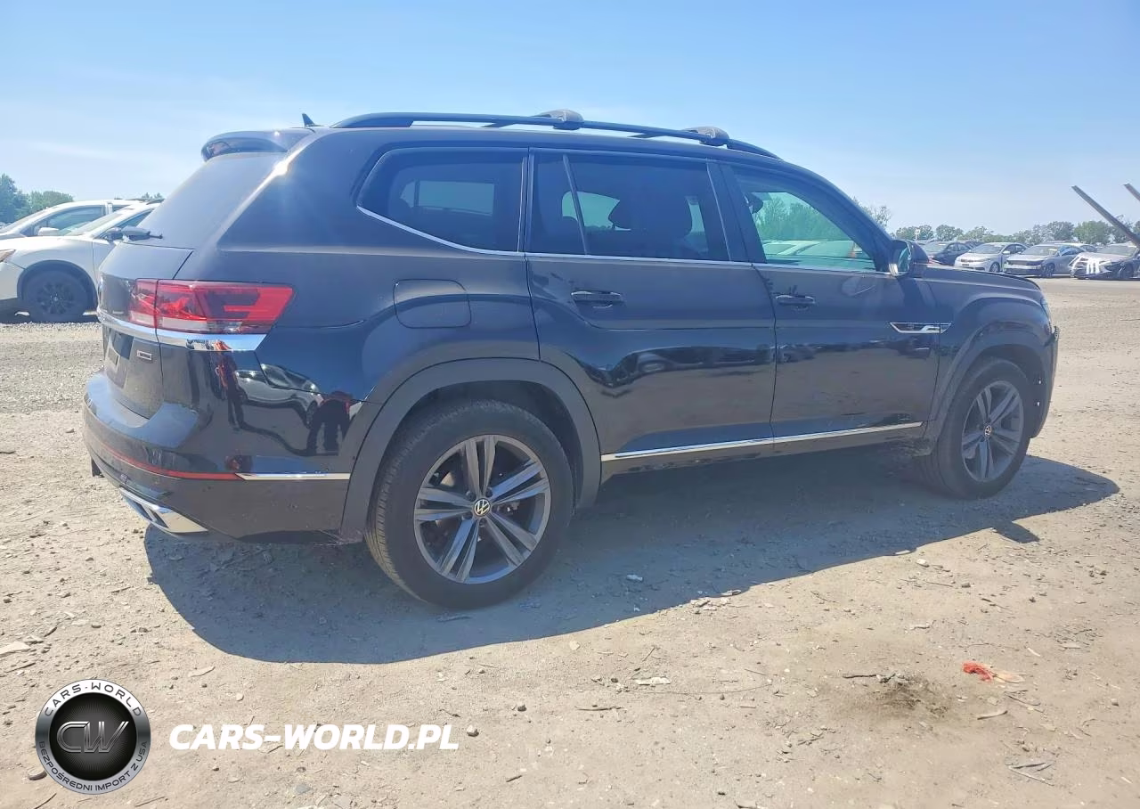 2021 Volkswagen Atlas Se VIN:1V2RR2CA5MC602019 - 3