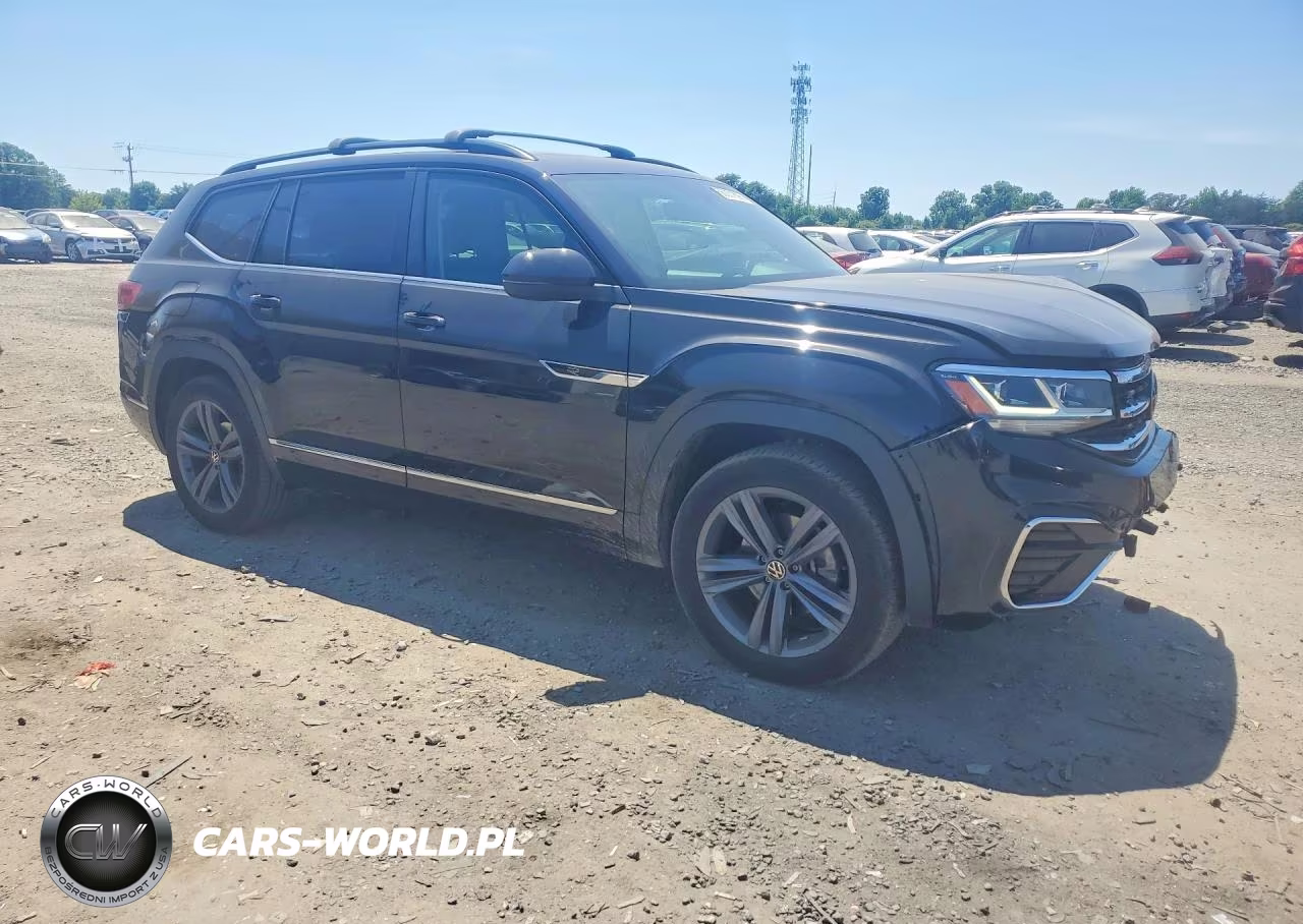 2021 Volkswagen Atlas Se VIN:1V2RR2CA5MC602019 - 4