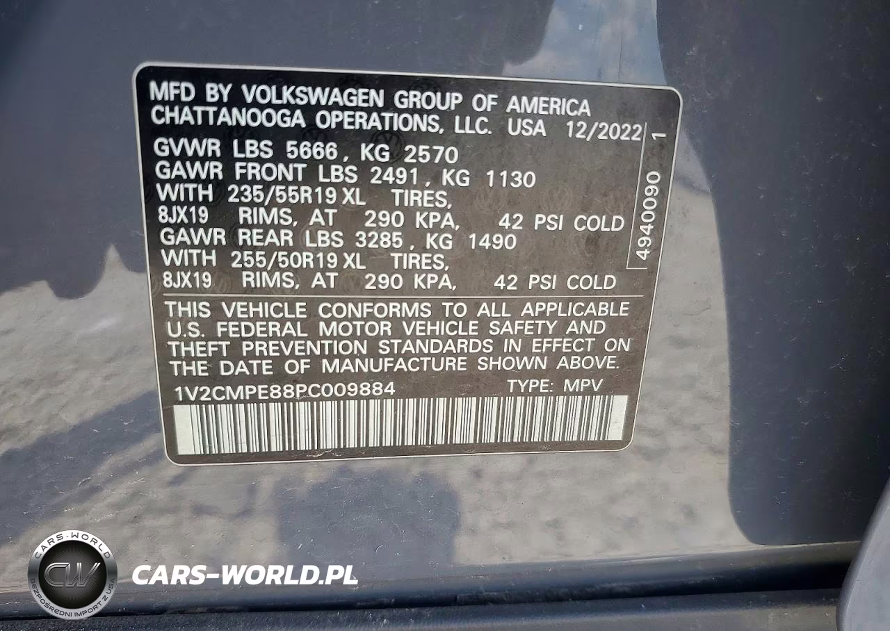 2023 Volkswagen Id.4 Pro VIN:1V2CMPE88PC009884 - 13