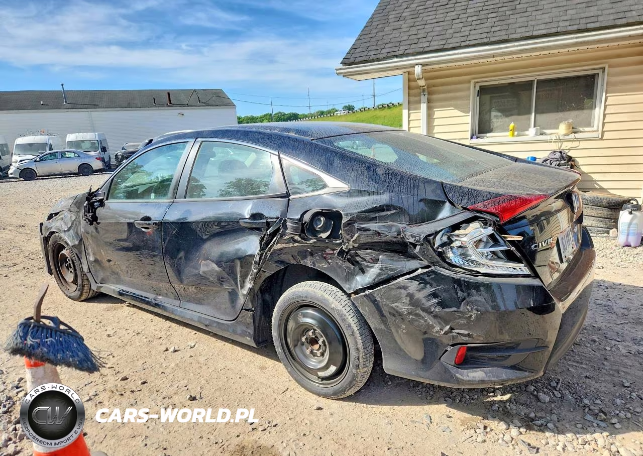 2017 Honda Civic Lx VIN:19XFC2F58HE076231 - 2