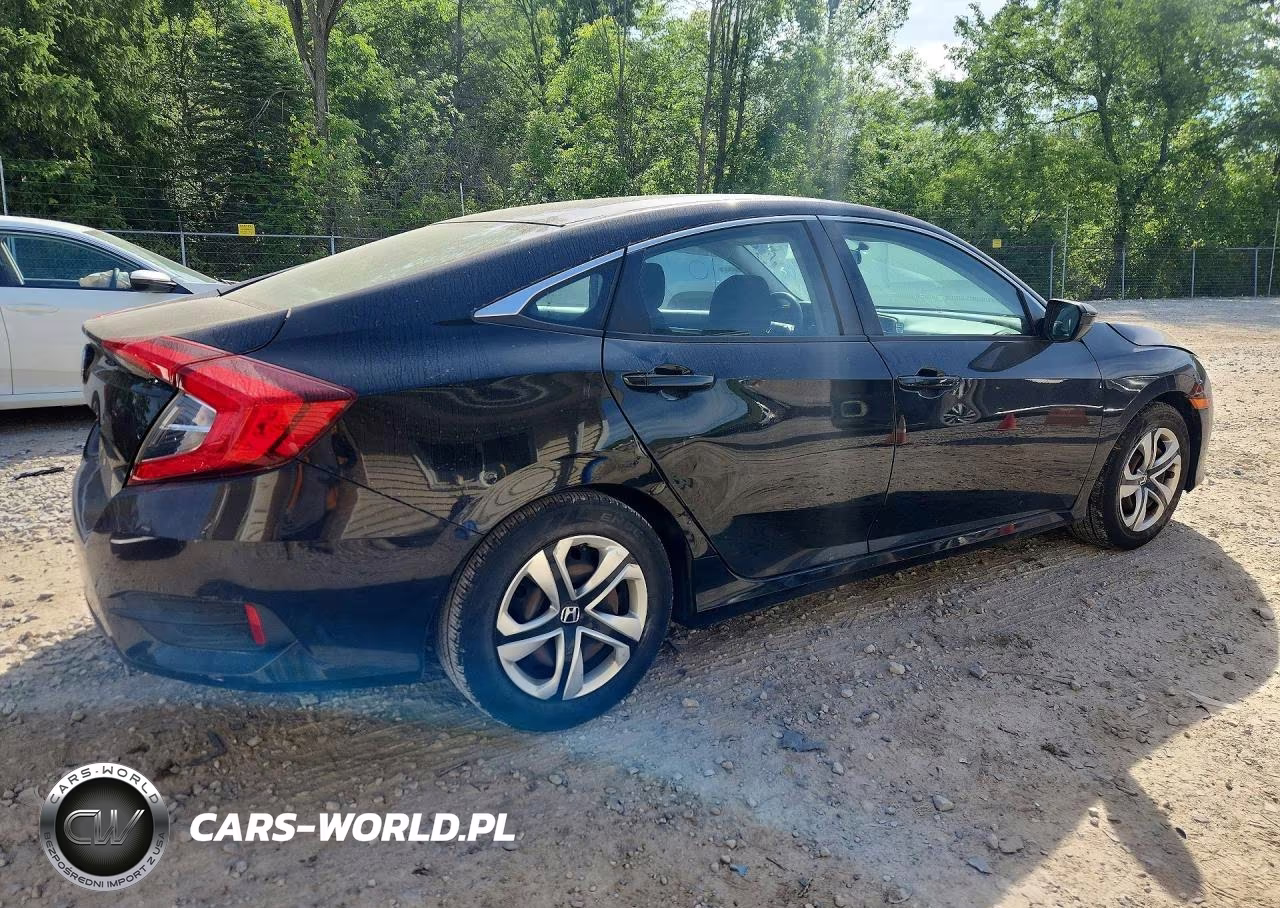 2017 Honda Civic Lx VIN:19XFC2F58HE076231 - 3