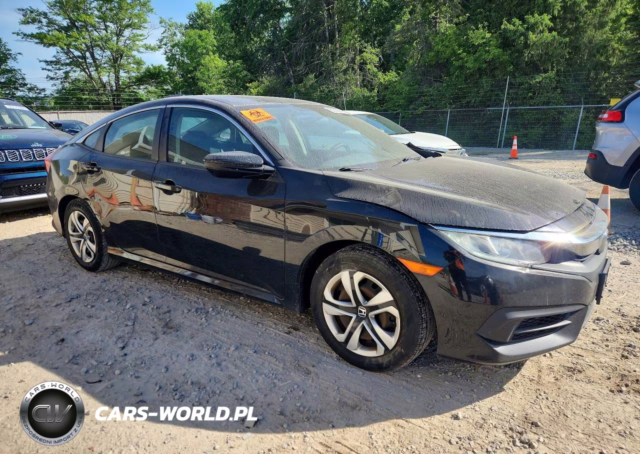 2017 Honda Civic Lx VIN:19XFC2F58HE076231 - 4