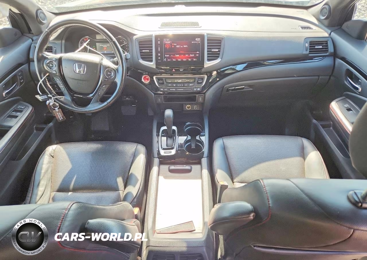 2019 Honda Ridgeline Black Edition VIN:5FPYK3F80KB040165 - 8