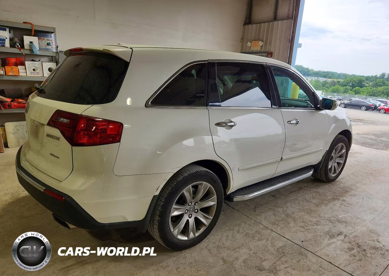2011 Acura Mdx Advance VIN:2HNYD2H5XBH529838 - 3