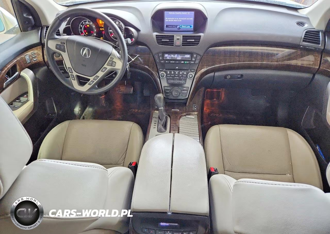 2011 Acura Mdx Advance VIN:2HNYD2H5XBH529838 - 8