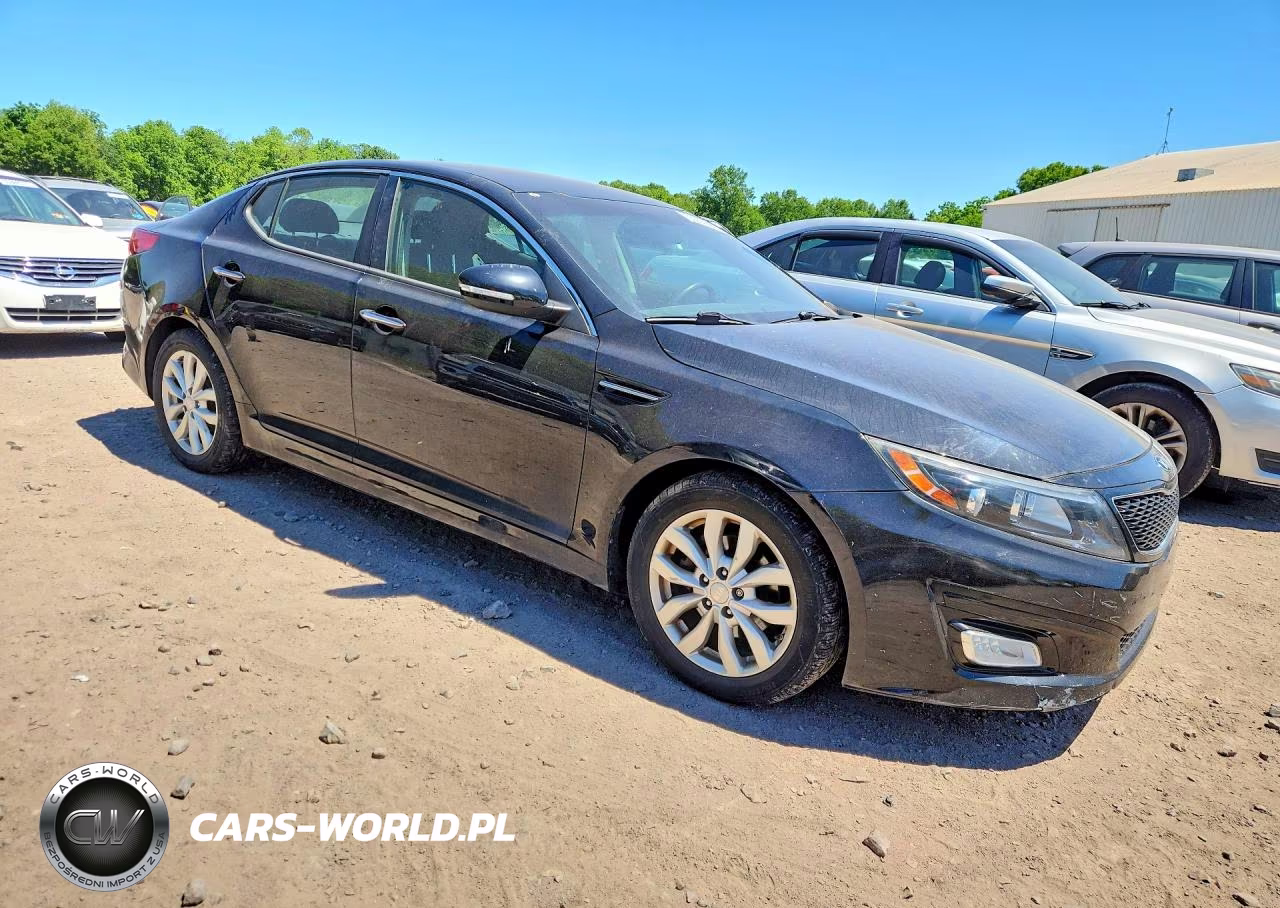 2015 Kia Optima Lx VIN:5XXGM4A70FG481591 - 4