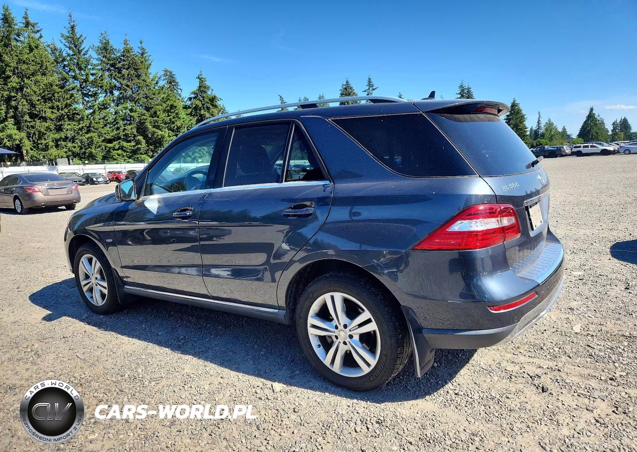 2012 Mercedes-Benz Ml 350 Bluetec VIN:4JGDA2EB2CA029904 - 2