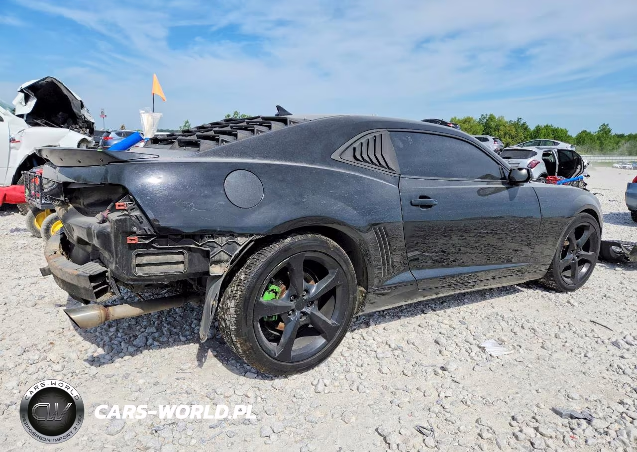 2012 Chevrolet Camaro Lt VIN:2G1FB1E34C9202632 - 3