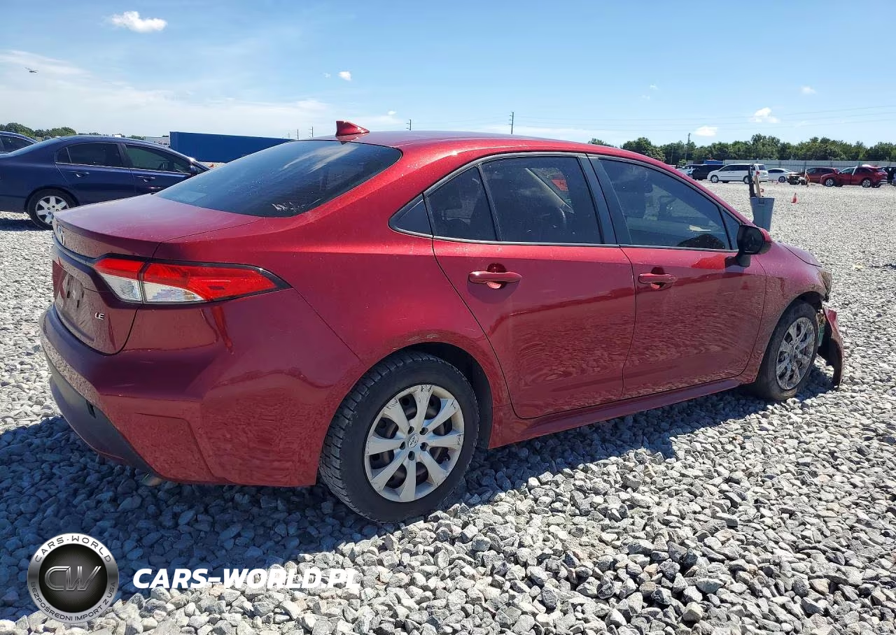 2022 Toyota Corolla Le VIN:JTDEPMAE0NJ218914 - 3
