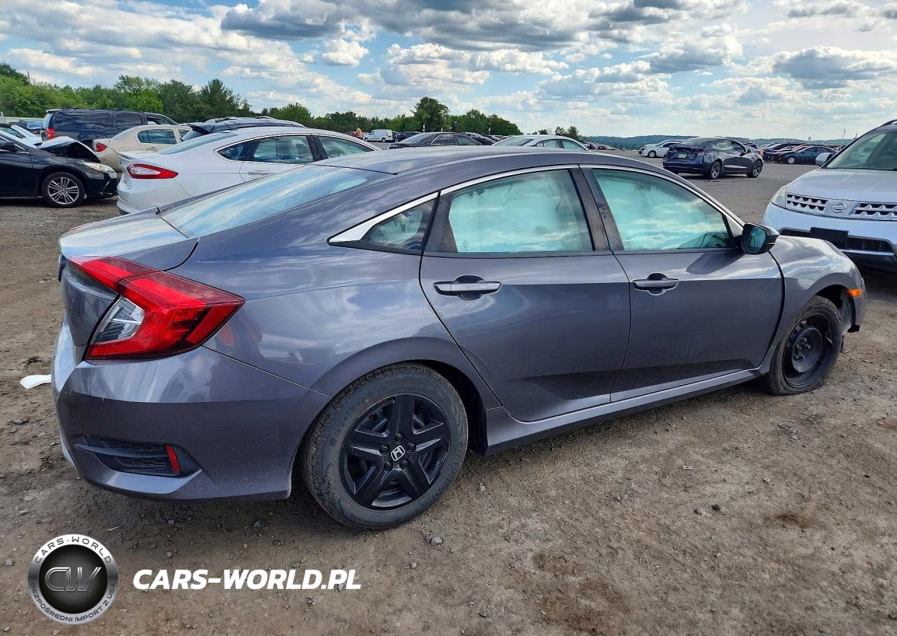 2019 Honda Civic Lx VIN:2HGFC2F69KH518066 - 3