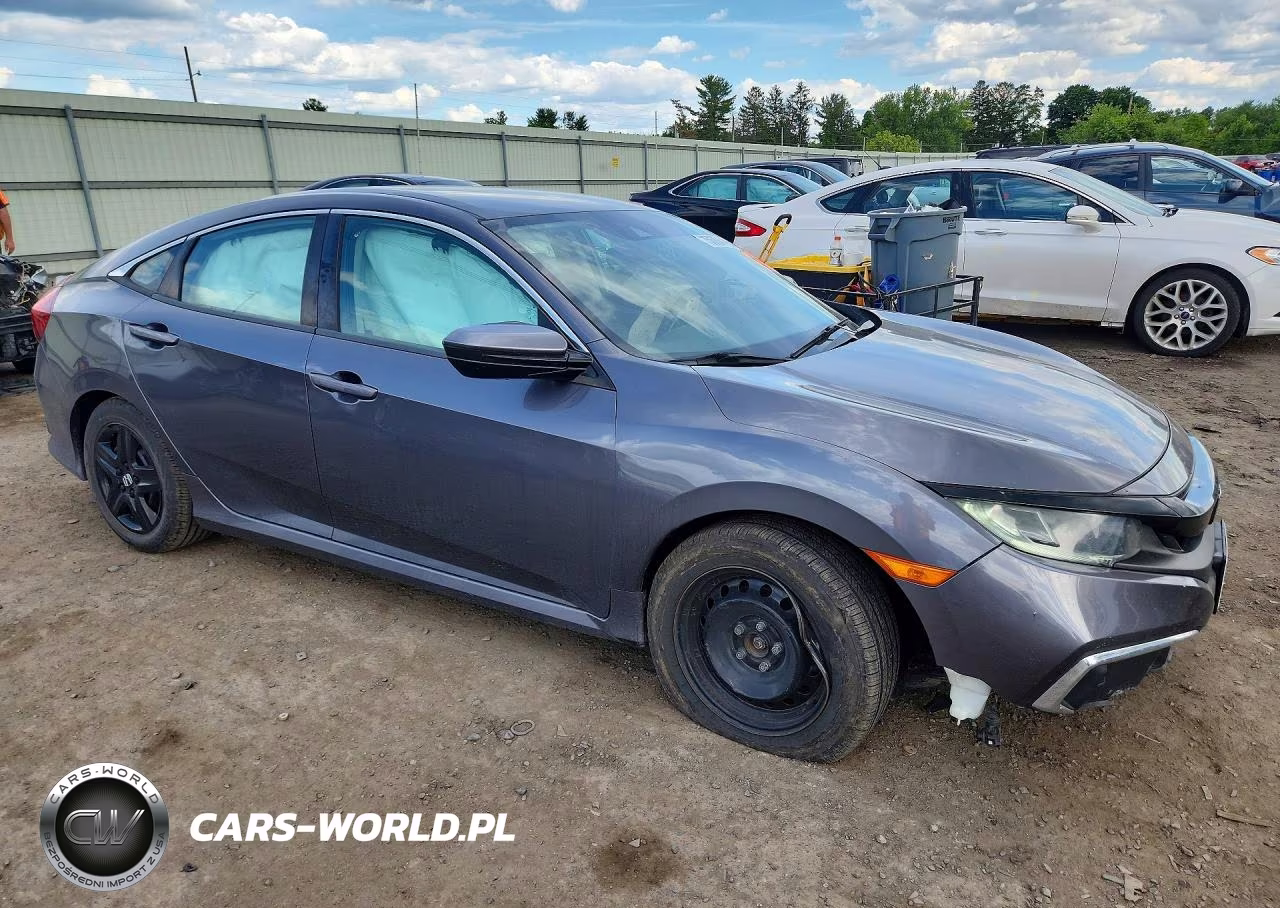 2019 Honda Civic Lx VIN:2HGFC2F69KH518066 - 4