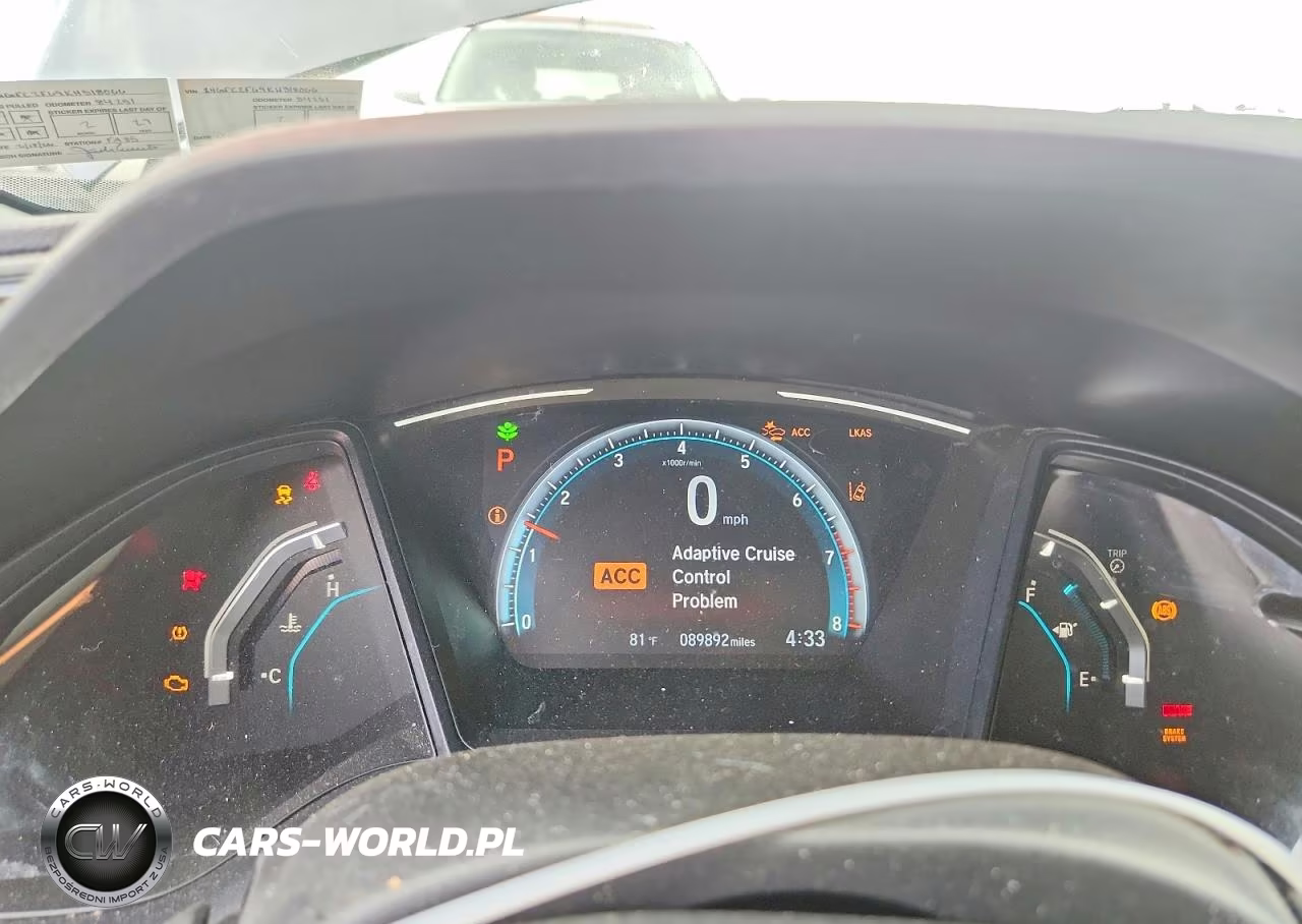 2019 Honda Civic Lx VIN:2HGFC2F69KH518066 - 9