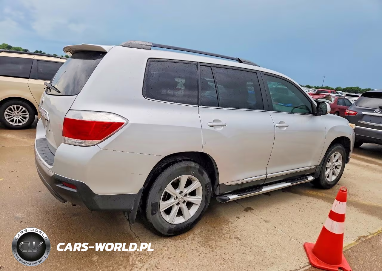 2012 Toyota Highlander Se VIN:5TDZK3EH1CS070187 - 3