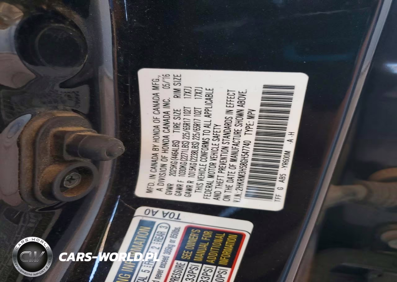 2016 Honda Cr-V Ex VIN:2HKRM3H58GH547740 - 13