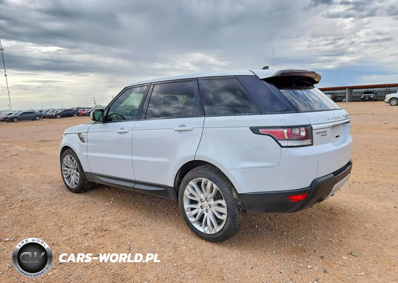 2016 Land Rover Range Rover Sport Hse VIN:SALWR2KF3GA593959 - 2