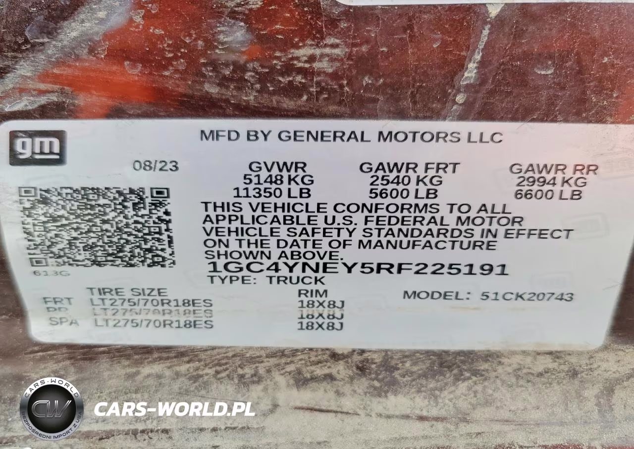 2024 Chevrolet Silverado K2500 Heavy Duty Lt VIN:1GC4YNEY5RF225191 - 10