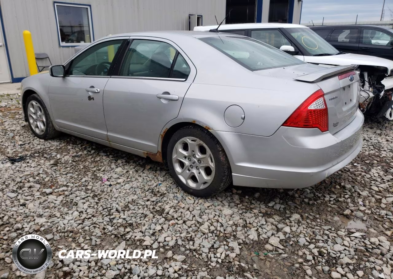 2010 Ford Fusion Se VIN:3FAHP0HA7AR254775 - 2