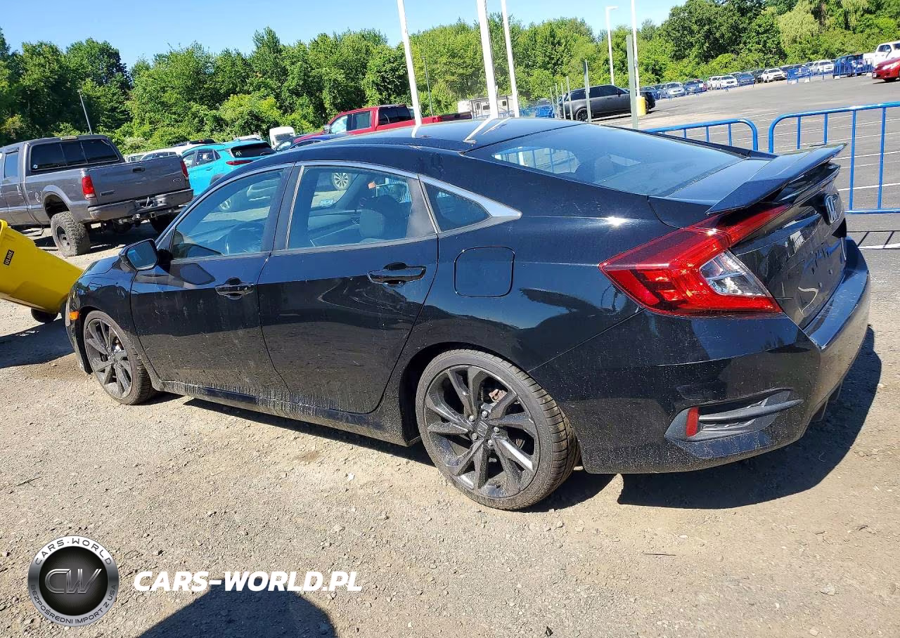 2019 Honda Civic Sport VIN:19XFC2F86KE214219 - 2