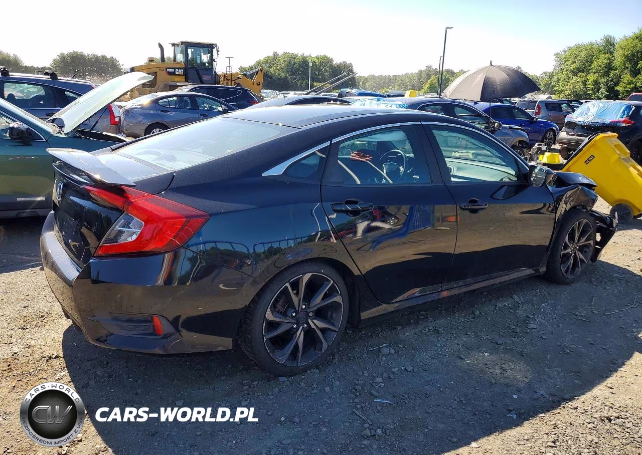 2019 Honda Civic Sport VIN:19XFC2F86KE214219 - 3