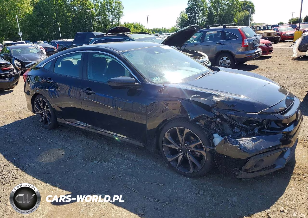2019 Honda Civic Sport VIN:19XFC2F86KE214219 - 4