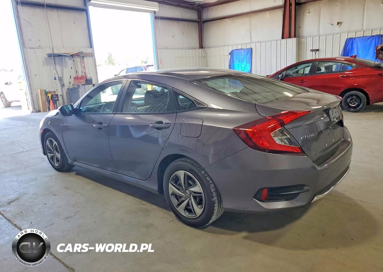 2020 Honda Civic Lx VIN:19XFC2F66LE215242 - 2