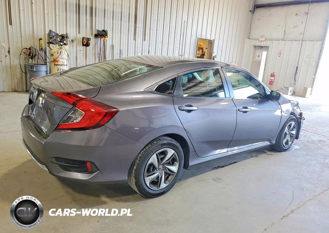 2020 Honda Civic Lx VIN:19XFC2F66LE215242 - 3