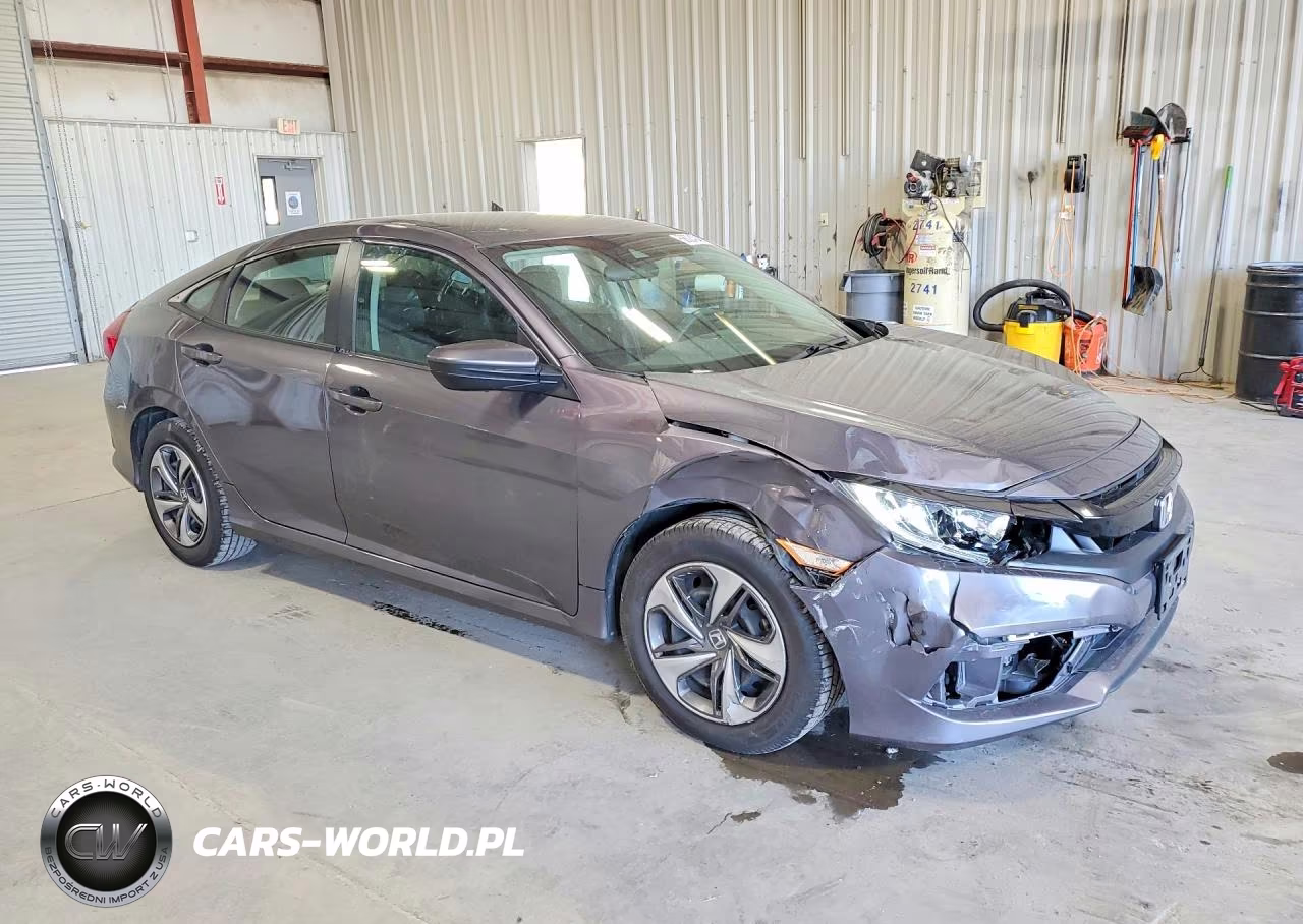 2020 Honda Civic Lx VIN:19XFC2F66LE215242 - 4
