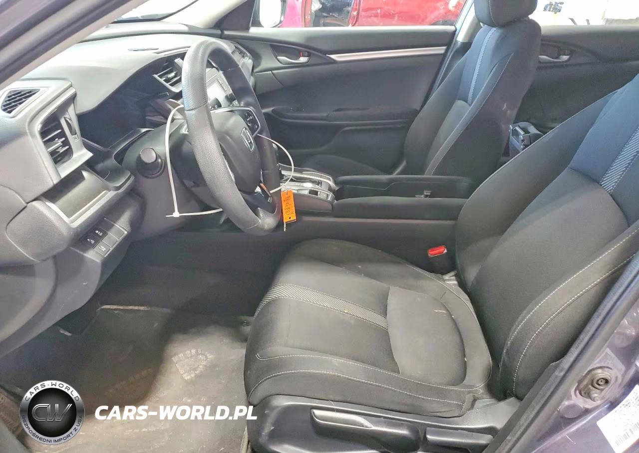 2020 Honda Civic Lx VIN:19XFC2F66LE215242 - 7